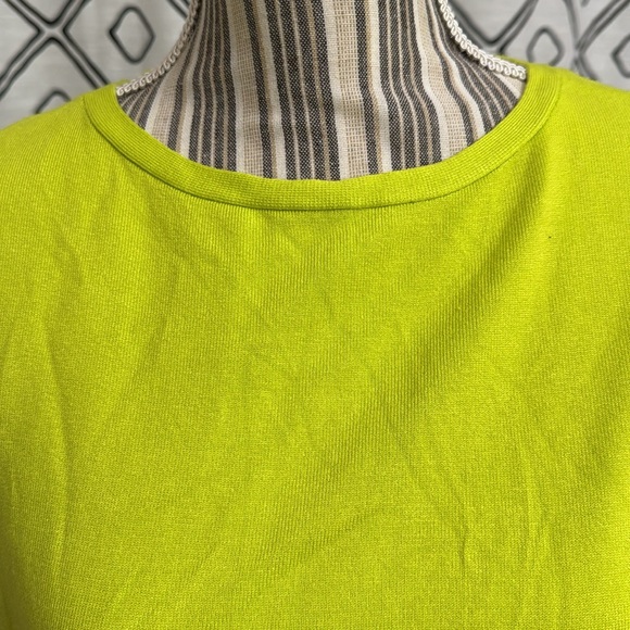 Marled High-Low Knit Long Sleeve crewneck sweater XS - Picture 5 of 7